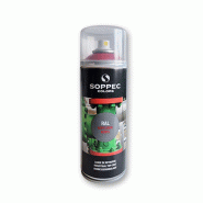 Peinture acrylique 400ml - SOPPEC - Rouge sécurité brillant Peinture acrylique 400ml - SOPPEC - Rouge sécurité brillant