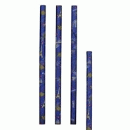 VASCELLA Pailles papier tour eiffel bleu ø 10 x 200 mm (2400 unités) - bleu papier V123212 VASCELLA Pailles papier tour eiffel bleu ø 10 x 200 mm (2400 unités) - bleu papier V123212