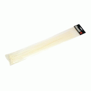 20 Colliers de Serrage Nylon Blanc L. 530 x 7,6 mm - 198571 - Beast - 5907698022145