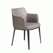 AC ANGEL CERDA Angel Cerdá Chaise en tissu vison 4112C 56 x 62 x 80 - gris textile 8435631023067 AC ANGEL CERDA Angel Cerdá Chaise en tissu vison 4112C 56 x 62 x 80 - gris textile 8435631023067