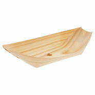 Barquette en feuille pin 22,5x11x3cm - par 1000