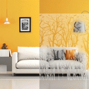 Film décoratif à motif nature pour fenêtre dafa-arbd