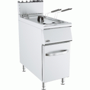 Friteuse professionnelle à gaz 1 cuve 19 l - 400x900x900 mm - P7178.3045