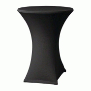 Housse de table extensible Samba noire D2 | Qdm - DK580