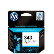 HP 343 Cartouche d'encre authentique tricolore (C8766EE) - Cyan, Magenta, Jaune HP 343 Cartouche d'encre authentique tricolore (C8766EE) - Cyan, Magenta, Jaune