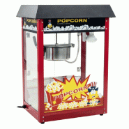 Machine à pop-corn professionnelle à poser - 230V - 1600W - Contenance 5-6 kg/h Machine à pop-corn professionnelle à poser - 230V - 1600W - Contenance 5-6 kg/h