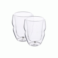 Masterpro Mixology - Lot de 2 verres en borosilicate 380 ml - transparent verre Q5211