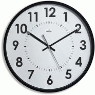Orium Horloge murale, sur pile, diam. 30 cm, coloris noir/blanc - 2112440011