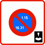 Panneau B6B5 - Entrée zone stationnement alternance et durée limitée avec disque - WP Signalisation Panneau B6B5 - Entrée zone stationnement alternance et durée limitée avec disque - WP Signalisation