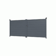 Portail aluminium paris - portpar300160g