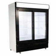 Réfrigérateur professionnel avec portes coulissantes en verres  Combisteel -  7455.1396 - blanc 7455.1396