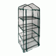Serre pour plantes 4 tablettes 690 x 490 x 1570 mm Serre pour plantes 4 tablettes 690 x 490 x 1570 mm