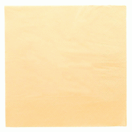 Serviette ouate 2 plis avec bord en relief ivoire 39x39cm - par 1600