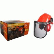 Casque forestier complet - conforme aux normes EN352-3, EN1731S, EN397 - avec anti bruit 25db et visière grillagée_0