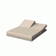 Daybed PIXEL - Granit crème