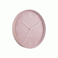 Horloge en métal mat Numbers & Lines 40 cm Rose Karlsson - rose 8714302695193 Horloge en métal mat Numbers & Lines 40 cm Rose Karlsson - rose 8714302695193