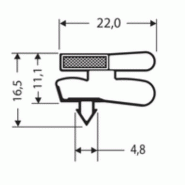 Joint pvc magnetique pour meubles frigos jpc-152 Joint pvc magnetique pour meubles frigos jpc-152