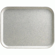 Plateau en polyester Versalite gris moucheté 430mm | Cambro - DJ658