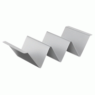 Stalgast Snackwelle avec poignée, trois compartiments, acier inoxydable - KK080803