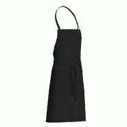 Tablier de service bavette Dan noir
