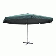 VidaXL Parasol vert aluminium 500 cm  Modèle Atlas Panorama Signature - vert 40302