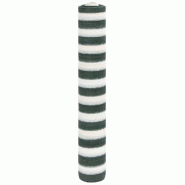 Filet brise-vue vert et blanc 1,5x10 m PEHD 195 g/m² Modèle Patio Maxima - 4003749