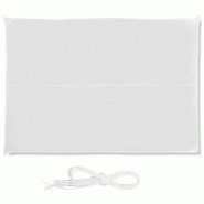 VOILE D\'OMBRAGE RECTANGLE 3 X 4 M BLANC 13_0002931_3
