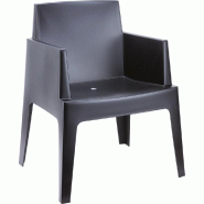 Lot de 4 fauteuils empilables - gamme BOX