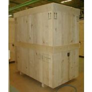 Caisse en bois de type PERDUE, à usage unique ou limité Caisse en bois de type PERDUE, à usage unique ou limité
