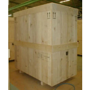 Caisse en bois perdu  pour un transport simplifié et sécurisé