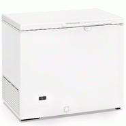 CSB Congélateur coffre professionnel CISABA 99 cm, 264 litres, avec couvercle supérieur. Congélateur horizontal CISABA pour bar, restaurant et CHR.