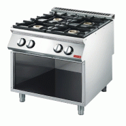 Fourneau gaz 4 feux vifs 70/80 pcg - PGL927