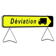 Panneaux Taliasign KD à flêche amovible 1600x300 mm classe 1 Indications Temporaires - PNTLGLV1KD-TL03/PL_0