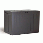 Prosperplast - Coffre de jardin Boardebox 190 litres en plastique couleur ocre foncé, dimensions : 78 x 43,3 x 55 cm - marron plastique ZA1210