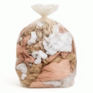 Sac poubelle 50 litres transparent - 250 sacs - transparent SP50LBDT20 Sac poubelle 50 litres transparent - 250 sacs - transparent SP50LBDT20