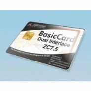 Carte à processeur ZC7.5-Combi - BasicCard Blanche avec sécurité OMAC, DES, AES, RSA, EAX