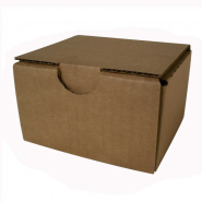 Boite en carton pour emballage rapide de colis poste - Réf 34BP1008