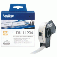 BROTHER P-TOUCH DK-11204 die-cut multi purpose label