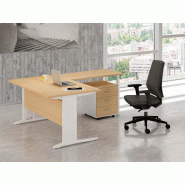 Bureau angle en bois pas cher avec rangement Bureau angle en bois pas cher avec rangement