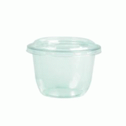 Ecolomique - 50 Pcs - Pot à dessert plastique PET transparent - ECO210GKPOT9 - transparent plastique ECO210GKPOT9 Ecolomique - 50 Pcs - Pot à dessert plastique PET transparent - ECO210GKPOT9 - transparent plastique ECO210GKPOT9