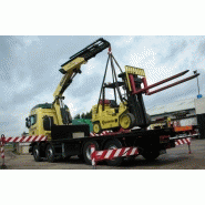 Grue auxiliaire fassi  f455a e-dynamic