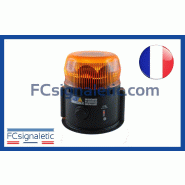 Gyrophare Gyroled orange autonome embase magnétique chargeur 12V classe 1 flash STANDBY MERCURA Gyrophare Gyroled orange autonome embase magnétique chargeur 12V classe 1 flash STANDBY MERCURA
