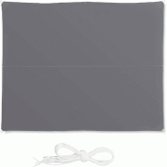 Helloshop26 - Voile d'ombrage rectangle 4 x 6 m gris 13_0002933_4 - gris inox 3000144128988