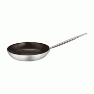 Poêle cuisine professionnelle ronde aluminium anti adhésive Ø 36x6 cm - par 1