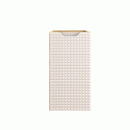 STELLAMEUBLES Meuble bas LUXOR BEIGE – 30 cm – 1 porte – Chêne huilé & Beige satiné - 5907611665572
