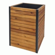 Décoshop26 - Jardinière pot de fleurs pour extérieur en bois d'acacia 60 x 42 x 42 cm marron 04_0007217 - marron 3000262021062 Décoshop26 - Jardinière pot de fleurs pour extérieur en bois d'acacia 60 x 42 x 42 cm marron 04_0007217 - marron 3000262021062