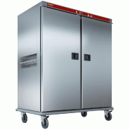Diamond - Chariot chauffant pour repas, 40 GN 2/1, humidification contrôlée - réf. CTH40-EK - gris inox AKS-CTH40-EK