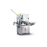 Etiqueteuse adhésive sur des bouteilles cylindriques - T2 Etiqueteuse adhésive sur des bouteilles cylindriques - T2