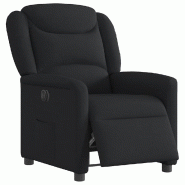 Fauteuil inclinable électrique Noir Tissu Modèle Xerlonora - 8721102961588