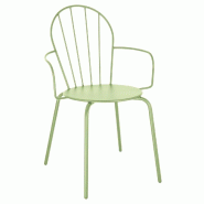 Fauteuils Bolero Adeline vert clair (lot de 4) - HZ360